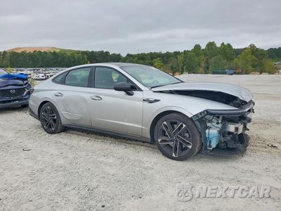 Czwarte zdjęcie samochodu z boku: 2025 HYUNDAI SONATA N LINE VIN:KMHL54JC0SA448763 - miniatura