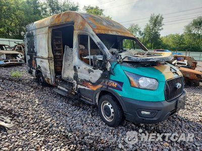 Czwarte zdjęcie samochodu z boku: 2023 FORD TRANSIT T-350 VIN:1FTBW3X80PKA31641 - miniatura