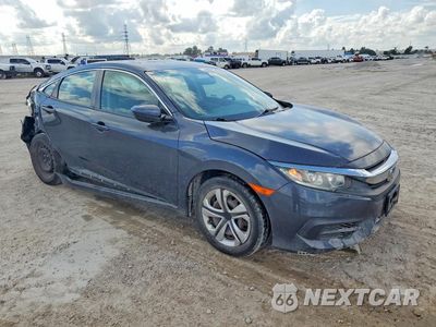 Czwarte zdjęcie samochodu z boku: 2018 HONDA CIVIC LX VIN:2HGFC2F5XJH606534 - miniatura
