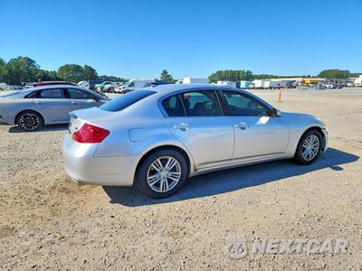Trzecie zdjęcie samochodu z tyłu: 2010 INFINITI G37 SEDAN BASE VIN:JN1CV6AP9AM406921 - miniatura