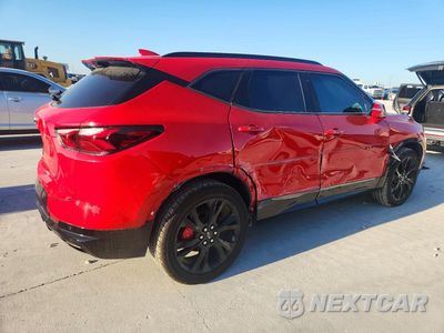 Trzecie zdjęcie samochodu z tyłu: 2021 CHEVROLET BLAZER RS VIN:3GNKBERS5MS514856 - miniatura