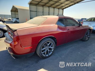 Trzecie zdjęcie samochodu z tyłu: 2022 DODGE CHALLENGER SXT VIN:2C3CDZAG6NH185308 - miniatura