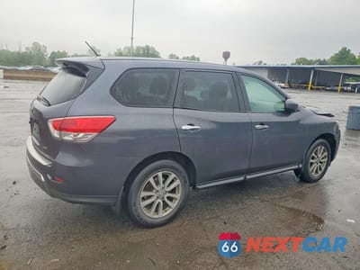 Trzecie zdjęcie samochodu z tyłu: 2014 NISSAN PATHFINDER S VIN:5N1AR2MM5EC601019 - miniatura