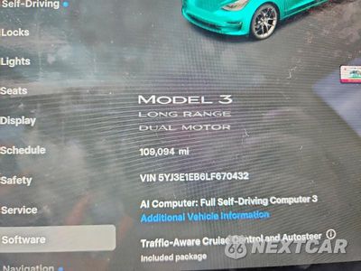 Zdjęcie 9 z 12 samochodu: 2020 TESLA MODEL 3 VIN:5YJ3E1EB6LF670432 - miniatura