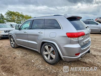 Drugie zdjęcie samochodu z przodu: 2014 JEEP GRAND CHEROKEE OVERLAND VIN:1C4RJFCG4EC580360 - miniatura