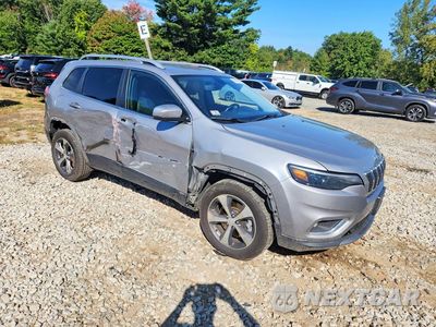 Czwarte zdjęcie samochodu z boku: 2019 JEEP CHEROKEE LIMITED VIN:1C4PJMDX9KD397195 - miniatura