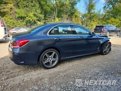 Trzecie zdjęcie samochodu z tyłu: 2016 MERCEDES-BENZ C 300 4MATIC VIN:55SWF4KB3GU117600 - miniatura
