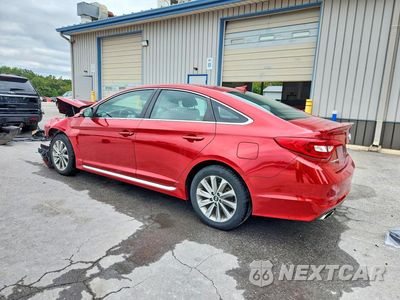 Drugie zdjęcie samochodu z przodu: 2017 HYUNDAI SONATA SPORT VIN:5NPE34AF4HH551506 - miniatura