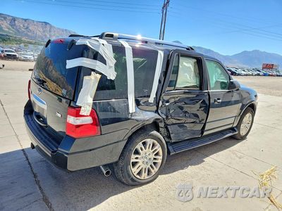 Trzecie zdjęcie samochodu z tyłu: 2011 FORD EXPEDITION LIMITED VIN:1FMJU2A56BEF34958 - miniatura