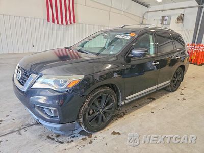 2017 NISSAN PATHFINDER PLATINUM 5N1DR2MN5HC699401 - główne zdjęcie licytacji z USA - miniatura