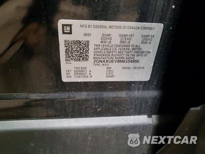 Zdjęcie 14 z 14 samochodu: 2021 CHEVROLET EQUINOX LT VIN:2GNAXUEV9M6104955 - miniatura