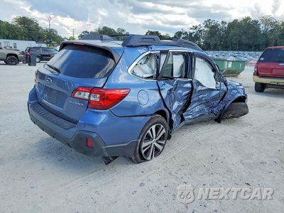Trzecie zdjęcie samochodu z tyłu: 2018 SUBARU OUTBACK 2.5I LIMITED VIN:4S4BSANC0J3396051 - miniatura