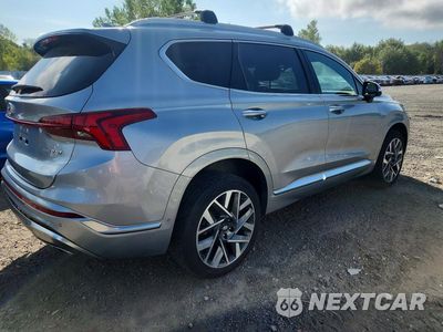 Trzecie zdjęcie samochodu z tyłu: 2022 HYUNDAI SANTA FE CALLIGRAPHY VIN:5NMS5DAL2NH437189 - miniatura