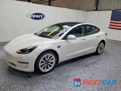 2022 TESLA MODEL 3 5YJ3E1EA2NF371126 - główne zdjęcie licytacji z USA - miniatura