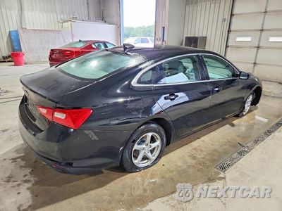 Trzecie zdjęcie samochodu z tyłu: 2018 CHEVROLET MALIBU LS VIN:1G1ZC5ST4JF245684 - miniatura