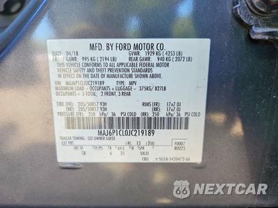Zdjęcie 14 z 14 samochodu: 2018 FORD ECOSPORT SES VIN:MAJ6P1CL0JC219189 - miniatura
