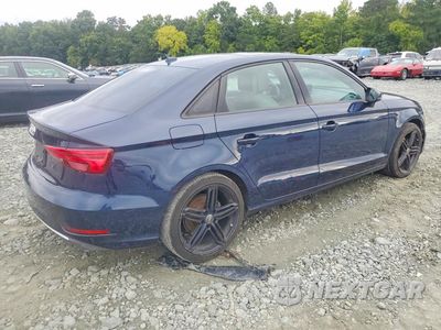 Trzecie zdjęcie samochodu z tyłu: 2017 AUDI A3 PREMIUM VIN:WAUAUGFF6H1067251 - miniatura