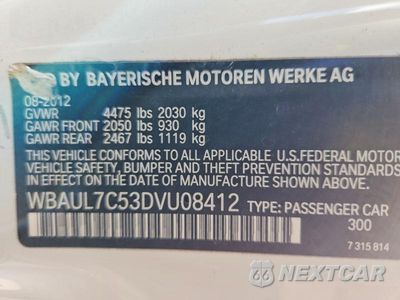 Zdjęcie 12 z 12 samochodu: 2013 BMW 128 I VIN:WBAUL7C53DVU08412 - miniatura