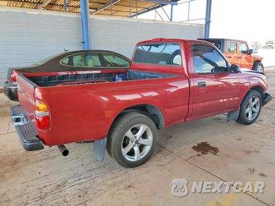 Trzecie zdjęcie samochodu z tyłu: 2002 TOYOTA TACOMA BASE VIN:5TENL42N62Z095177 - miniatura