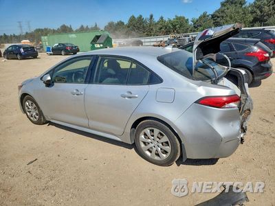 Drugie zdjęcie samochodu z przodu: 2020 TOYOTA COROLLA LE VIN:JTDEPRAE0LJ007125 - miniatura