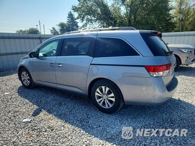 Drugie zdjęcie samochodu z przodu: 2016 HONDA ODYSSEY EX VIN:5FNRL5H45GB110444 - miniatura