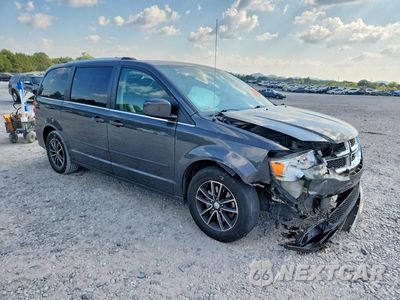 Czwarte zdjęcie samochodu z boku: 2017 DODGE GRAND CARAVAN SXT VIN:2C4RDGCG5HR862662 - miniatura