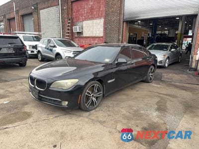Drugie zdjęcie samochodu z przodu: 2011 BMW 750LI XDRI VIN:WBAKC8C58BC432422 - miniatura