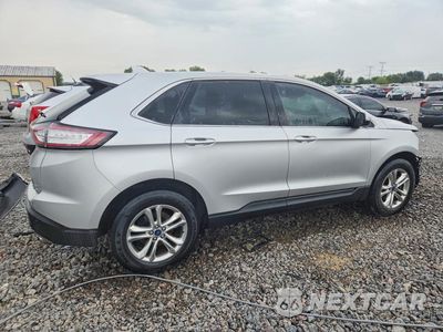 Trzecie zdjęcie samochodu z tyłu: 2018 FORD EDGE SEL VIN:2FMPK3J97JBB49251 - miniatura