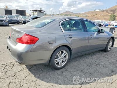 Trzecie zdjęcie samochodu z tyłu: 2011 INFINITI G25 SEDAN BASE VIN:JN1DV6AP1BM601496 - miniatura