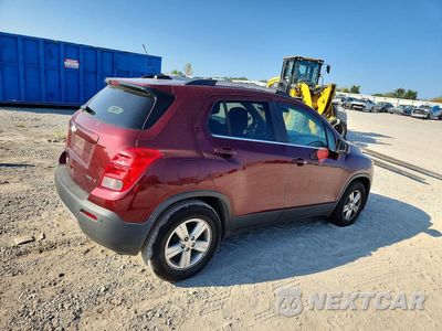Trzecie zdjęcie samochodu z tyłu: 2016 CHEVROLET TRAX 1LT VIN:3GNCJLSBXGL213827 - miniatura