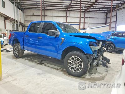 Czwarte zdjęcie samochodu z boku: 2021 FORD F150 SUPERCREW VIN:1FTEW1EPXMKE37059 - miniatura