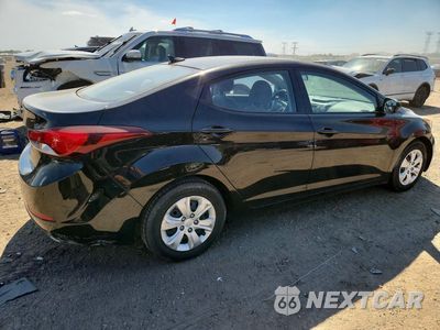 Trzecie zdjęcie samochodu z tyłu: 2016 HYUNDAI ELANTRA SE VIN:5NPDH4AE8GH758984 - miniatura