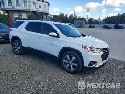 Czwarte zdjęcie samochodu z boku: 2019 CHEVROLET TRAVERSE LT VIN:1GNEVHKW1KJ207024 - miniatura