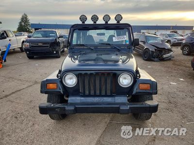 Piąte zdjęcie samochodu w środku: 1999 JEEP WRANGLER / TJ SE VIN:1J4FY29P9XP434296 - miniatura