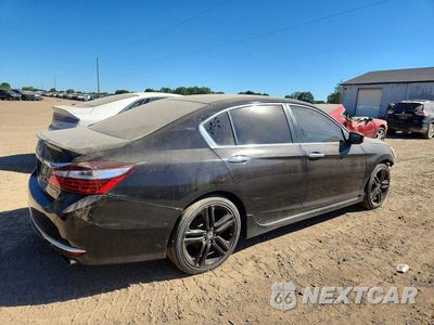 Trzecie zdjęcie samochodu z tyłu: 2016 HONDA ACCORD SPORT VIN:1HGCR2F59GA171398 - miniatura