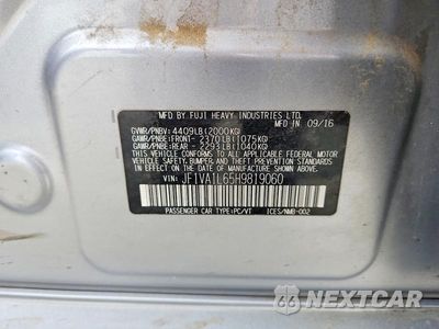 Zdjęcie 13 z 13 samochodu: 2017 SUBARU WRX LIMITED VIN:JF1VA1L65H9819060 - miniatura
