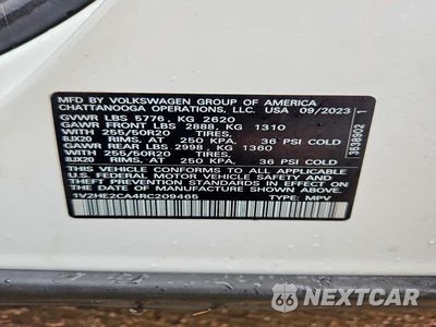 Zdjęcie 12 z 12 samochodu: 2024 VOLKSWAGEN ATLAS CROSS SPORT SE VIN:1V2HE2CA4RC209465 - miniatura