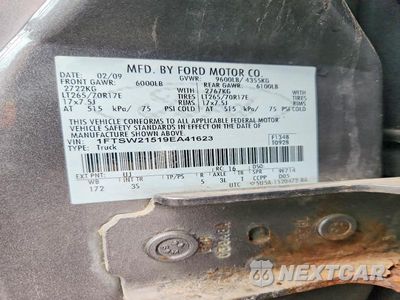Zdjęcie 12 z 12 samochodu: 2009 FORD F250 SUPER DUTY VIN:1FTSW21519EA41623 - miniatura