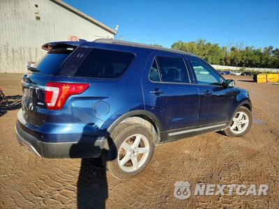 Trzecie zdjęcie samochodu z tyłu: 2017 FORD EXPLORER XLT VIN:1FM5K8DH6HGC65437 - miniatura