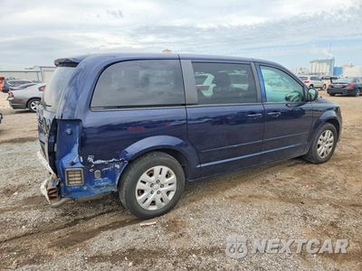 Trzecie zdjęcie samochodu z tyłu: 2016 DODGE GRAND CARAVAN SE VIN:2C4RDGBG6GR196024 - miniatura