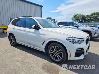 Czwarte zdjęcie samochodu z boku: 2019 BMW X3 XDRIVE30I VIN:5UXTR9C55KLP77952 - miniatura