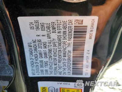 Zdjęcie 13 z 13 samochodu: 2024 HONDA CIVIC SPORT VIN:2HGFE2F50RH587241 - miniatura