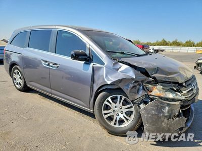 Czwarte zdjęcie samochodu z boku: 2012 HONDA ODYSSEY EXL VIN:5FNRL5H68CB124138 - miniatura