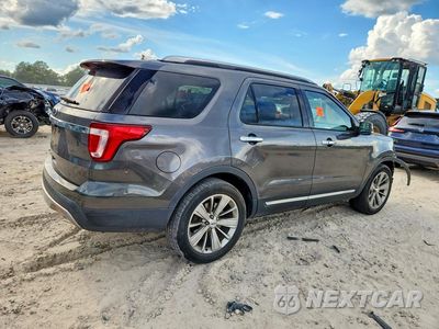Trzecie zdjęcie samochodu z tyłu: 2018 FORD EXPLORER LIMITED VIN:1FM5K7F88JGA20166 - miniatura
