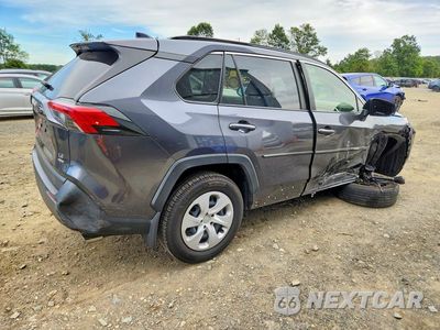 Trzecie zdjęcie samochodu z tyłu: 2019 TOYOTA RAV4 LE VIN:JTMF1RFV8KD502894 - miniatura