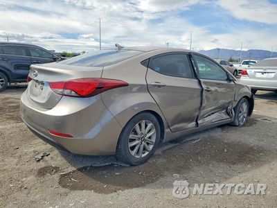 Trzecie zdjęcie samochodu z tyłu: 2015 HYUNDAI ELANTRA SE VIN:5NPDH4AE6FH590860 - miniatura