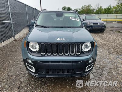 Piąte zdjęcie samochodu w środku: 2017 JEEP RENEGADE LATITUDE VIN:ZACCJBBB4HPF30532 - miniatura