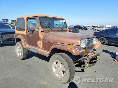 Czwarte zdjęcie samochodu z boku: 1987 JEEP WRANGLER LAREDO VIN:2BCCV8148HB536799 - miniatura