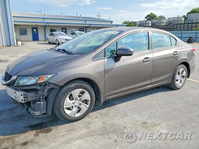 2014 HONDA CIVIC LX 2HGFB2F57EH506867 - główne zdjęcie licytacji z USA - miniatura