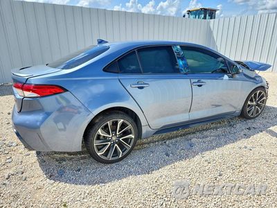 Trzecie zdjęcie samochodu z tyłu: 2021 TOYOTA COROLLA SE VIN:JTDS4MCE2MJ071339 - miniatura